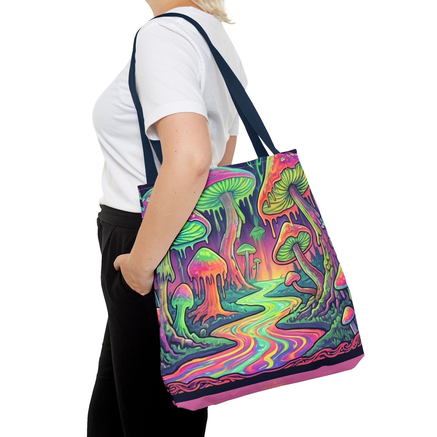 Trippy Mushroom Tote