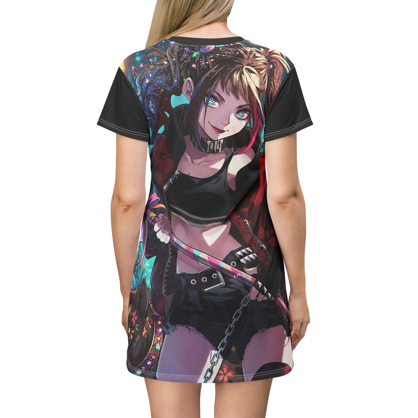 Harley Quinn T-Shirt Dress