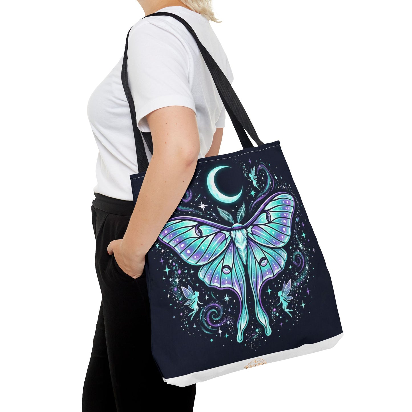 Celestial Luna Moth Tote Bag