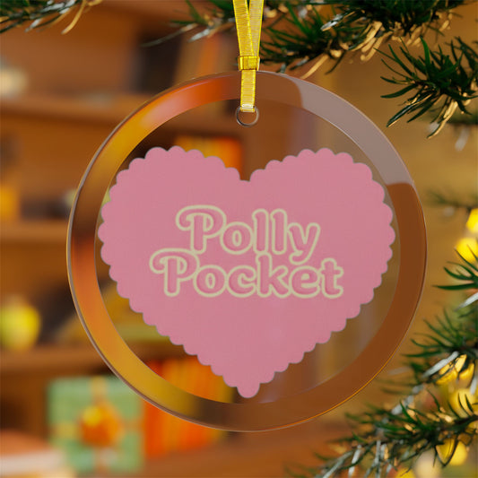 Polly Pocket Glass Ornament