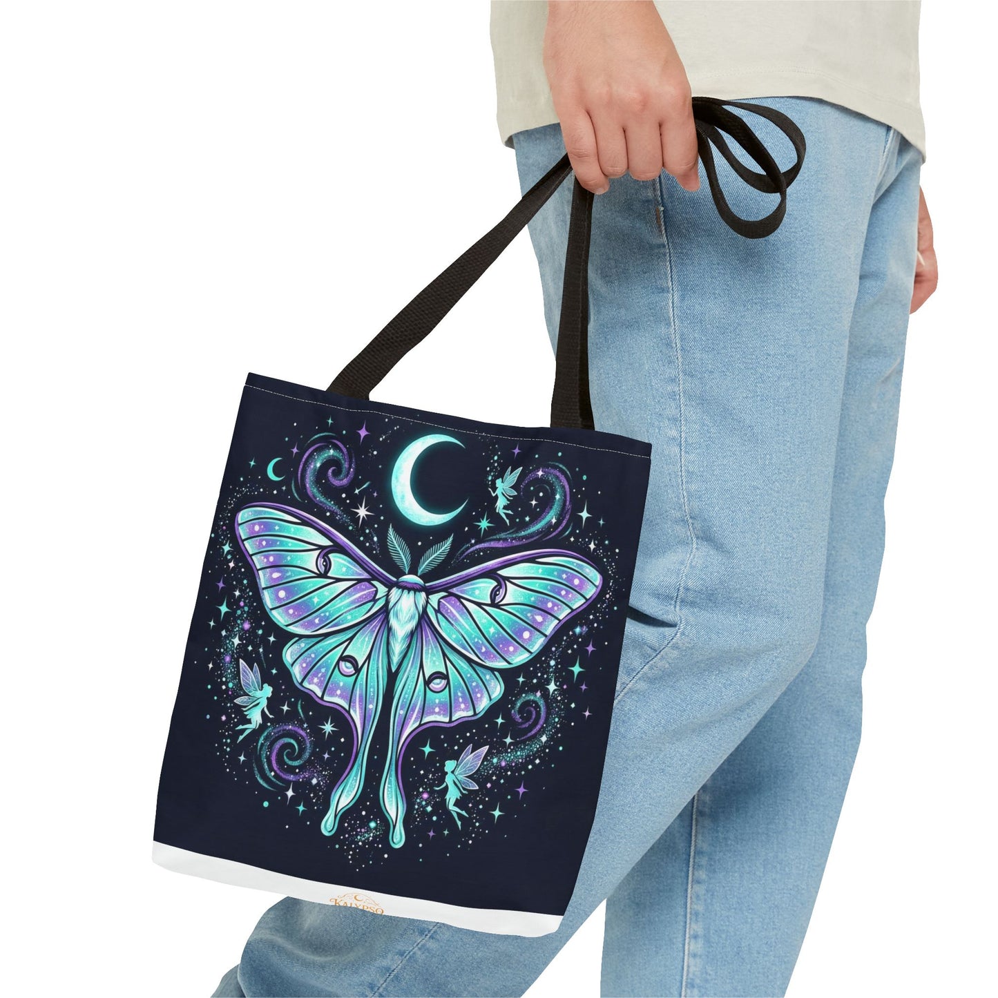 Celestial Luna Moth Tote Bag