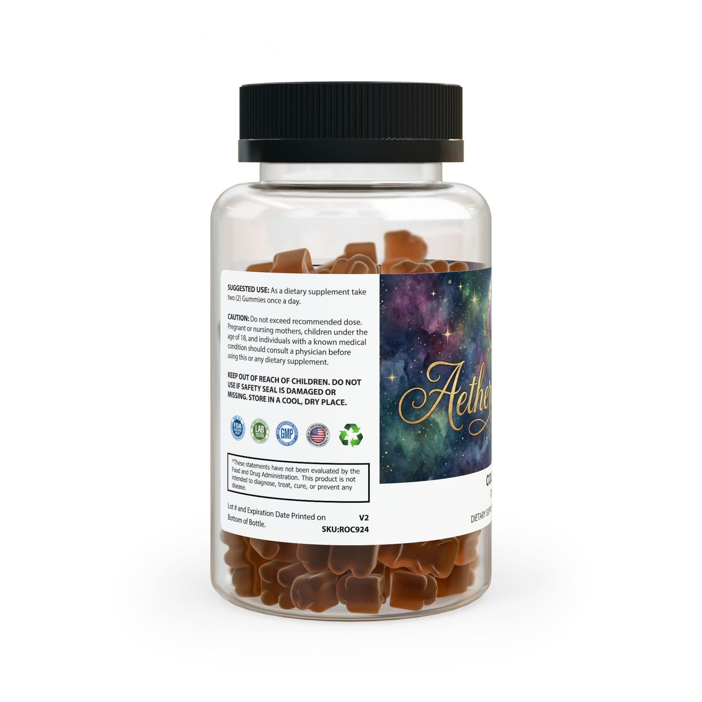 Aetheria Vitals Collagen Gummies (60 Gummies)