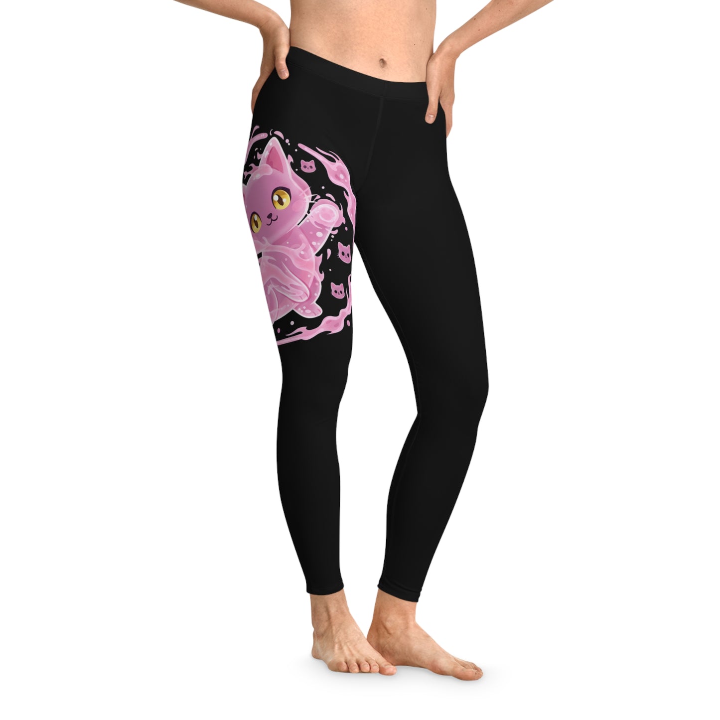 Phantom Cat Spandex Leggings