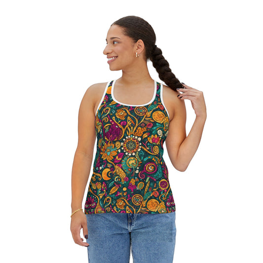 Floral Boho Tank-top