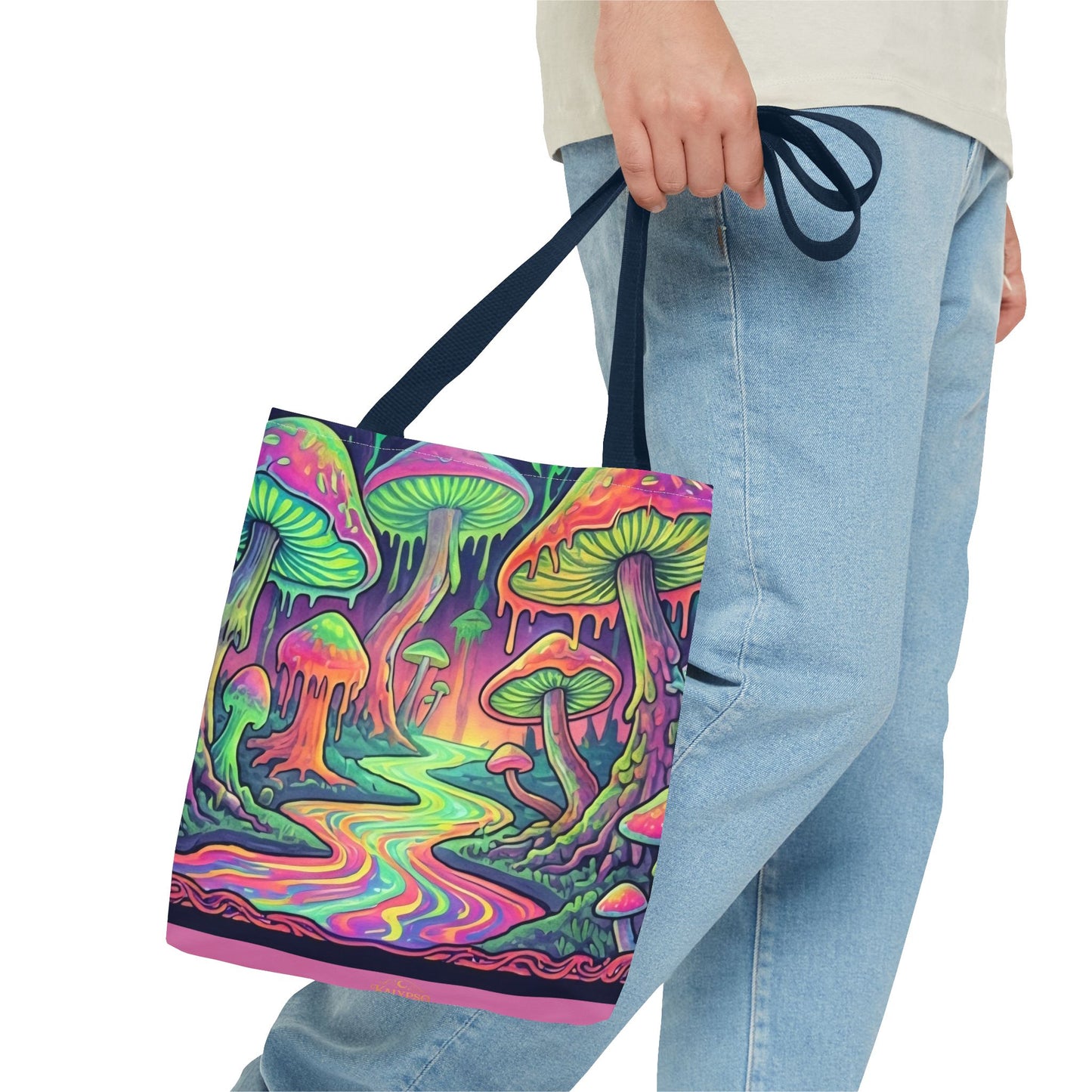 Trippy Mushroom Tote