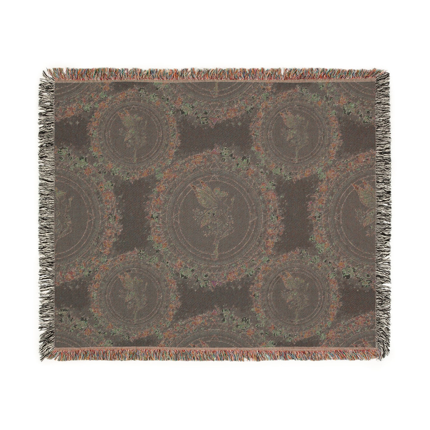 Galactic Mandala Fairy Woven Throw