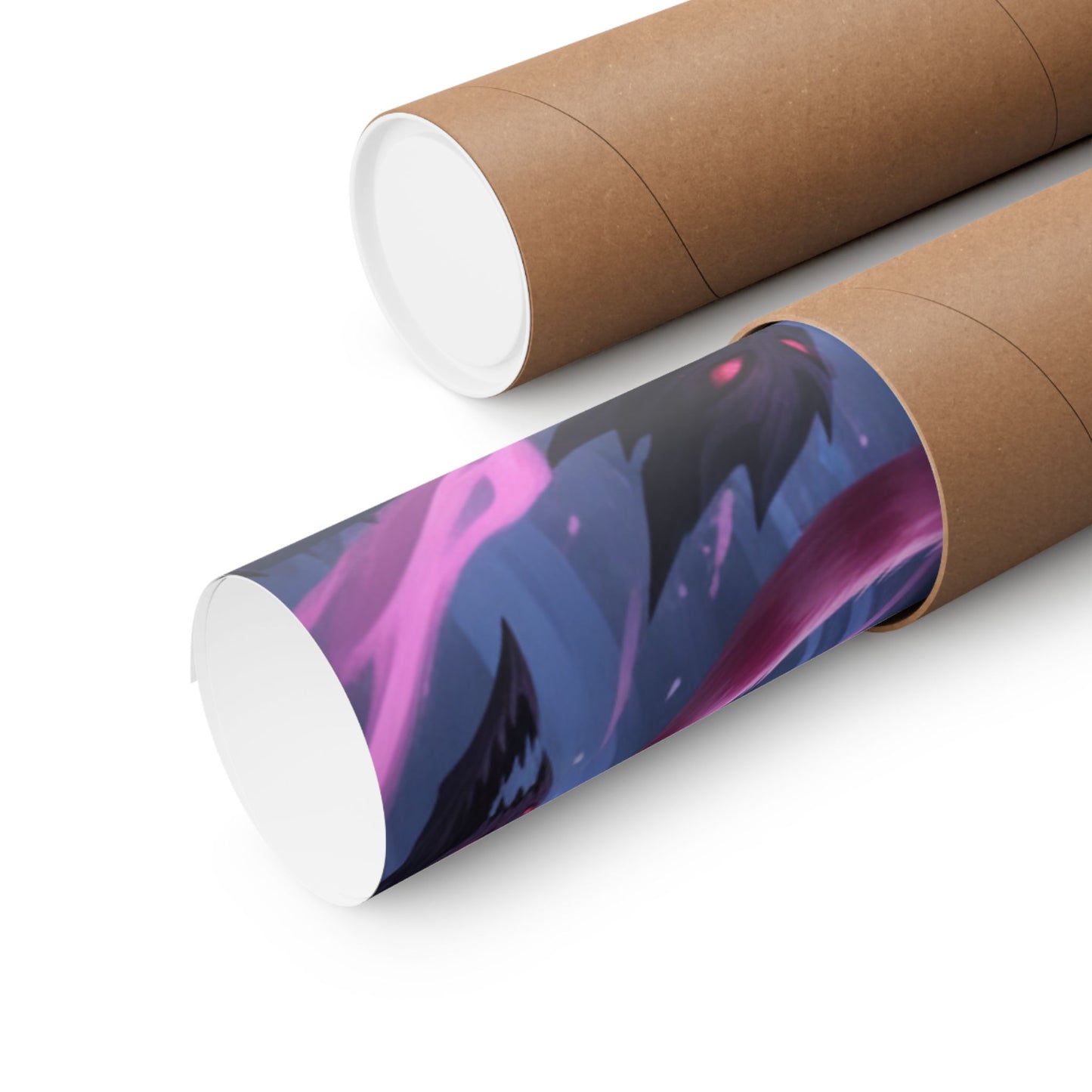 Fantasy Cat Sorceress Matte Poster