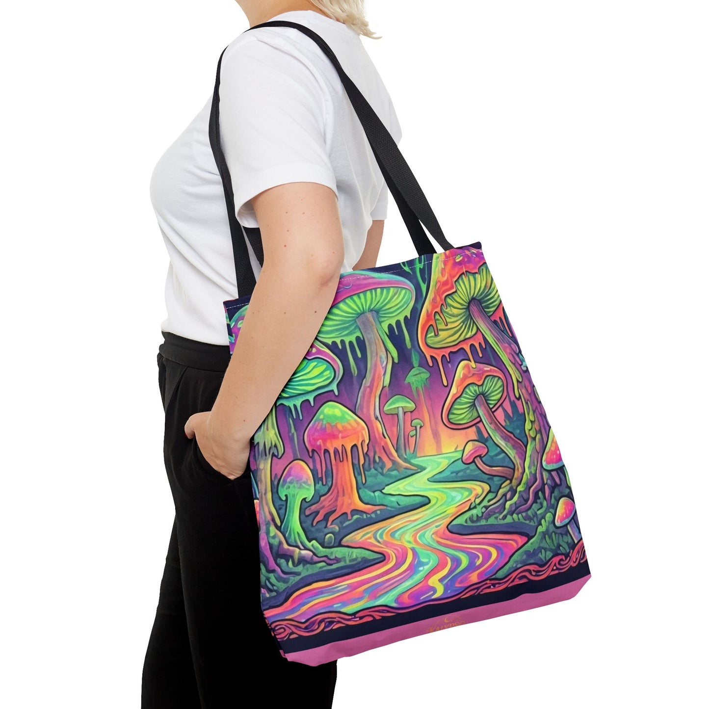 Trippy Mushroom Tote