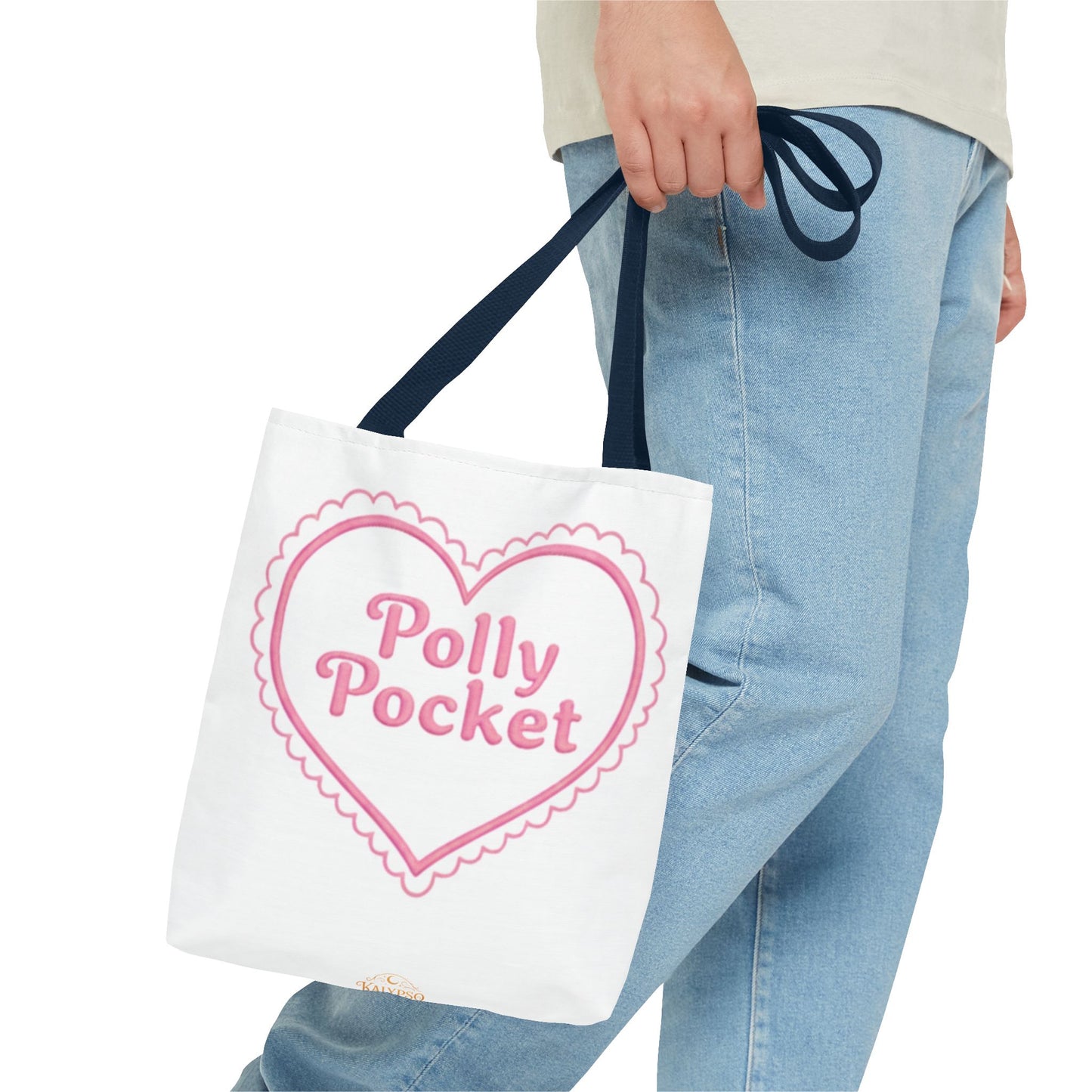 Polly Pocket Heart Tote Bag