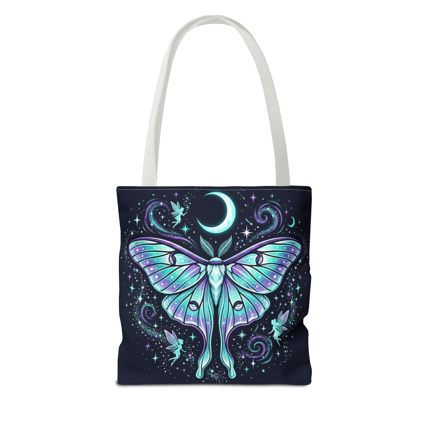 Celestial Luna Moth Tote Bag