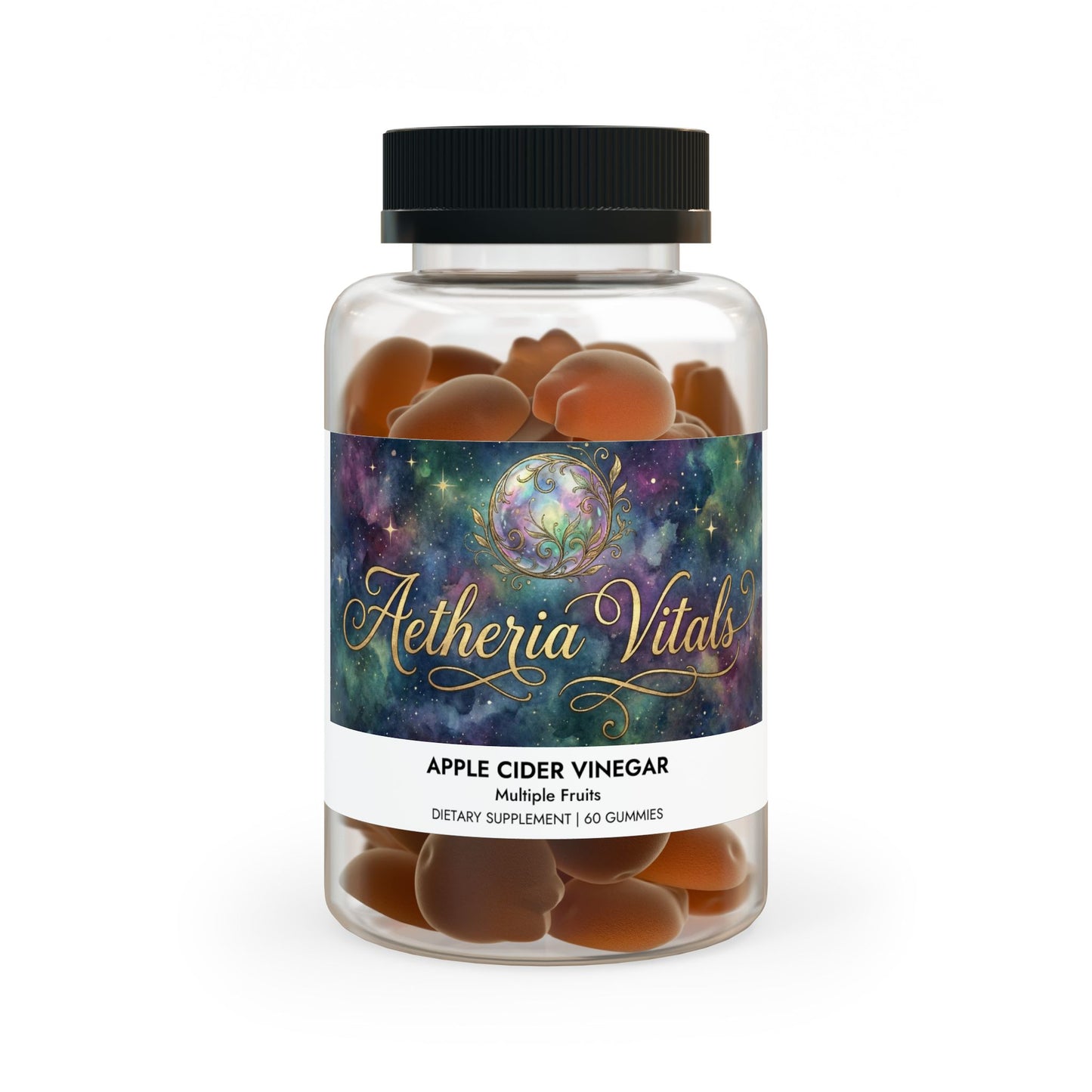 Aetheria Vitals Apple Cider Vinegar Gummies (60 Gummies)