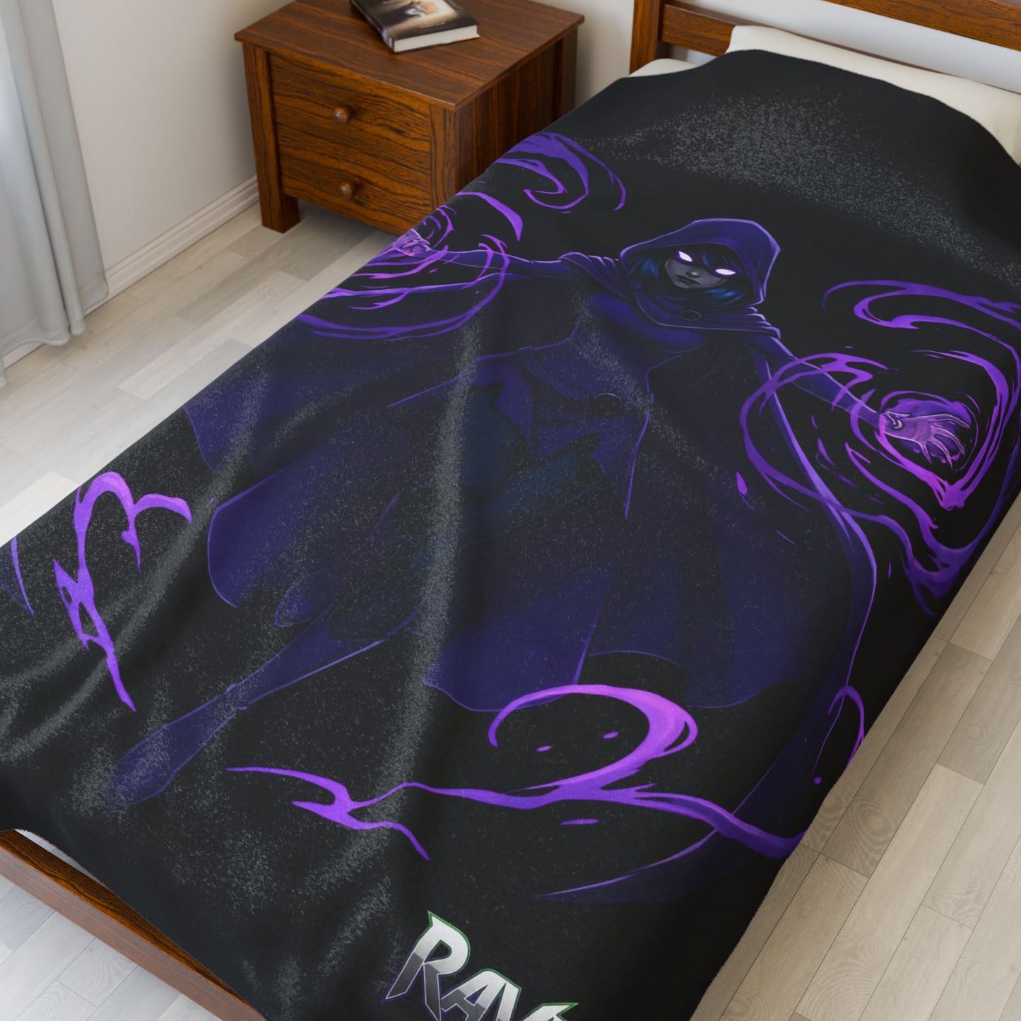 RAVEN Velveteen Blanket
