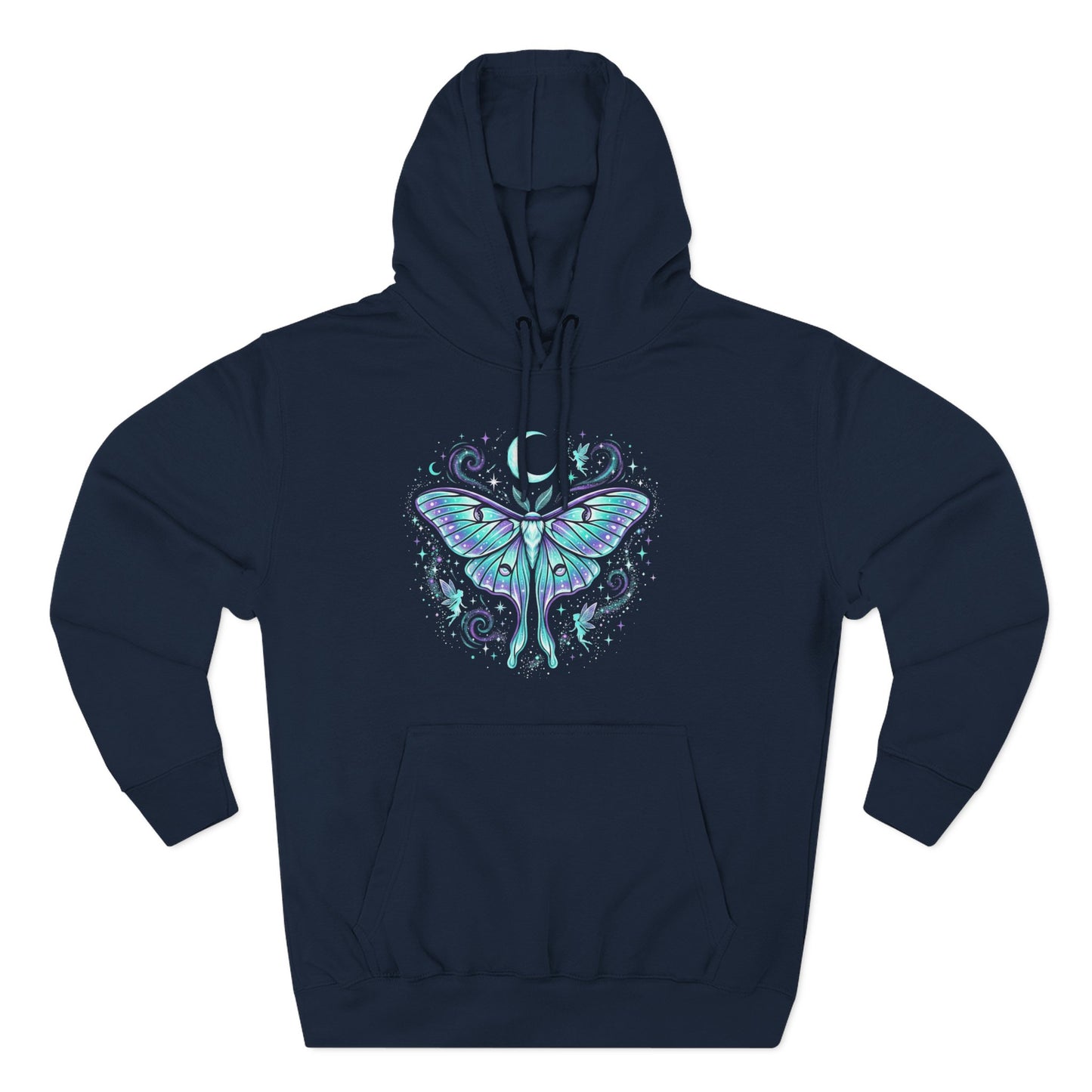 Celestial Luna Moth Hoodie