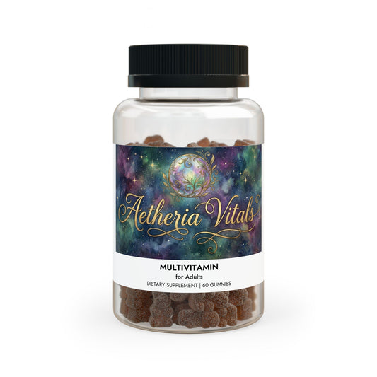 Aetheria Vitals Multivitamin Gummies for Adults (60 Gummies)