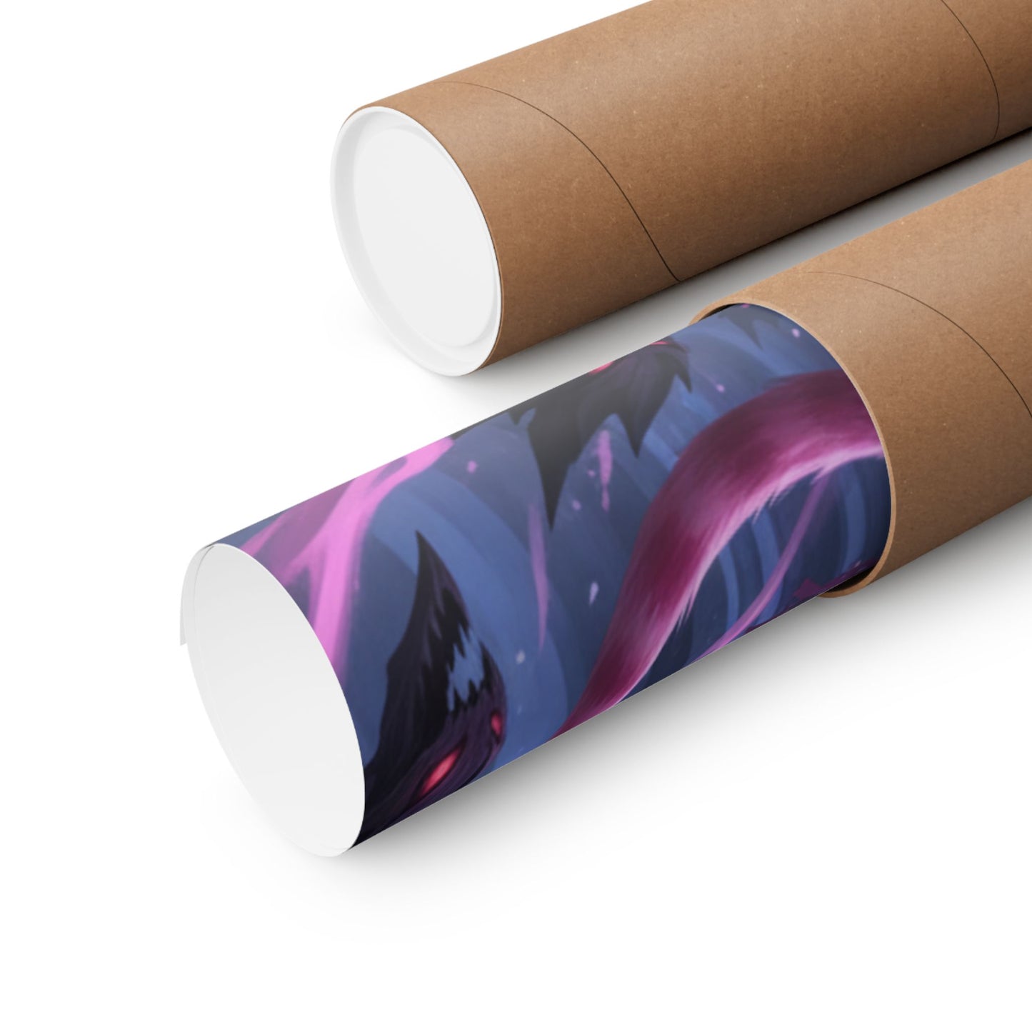 Fantasy Cat Sorceress Matte Poster