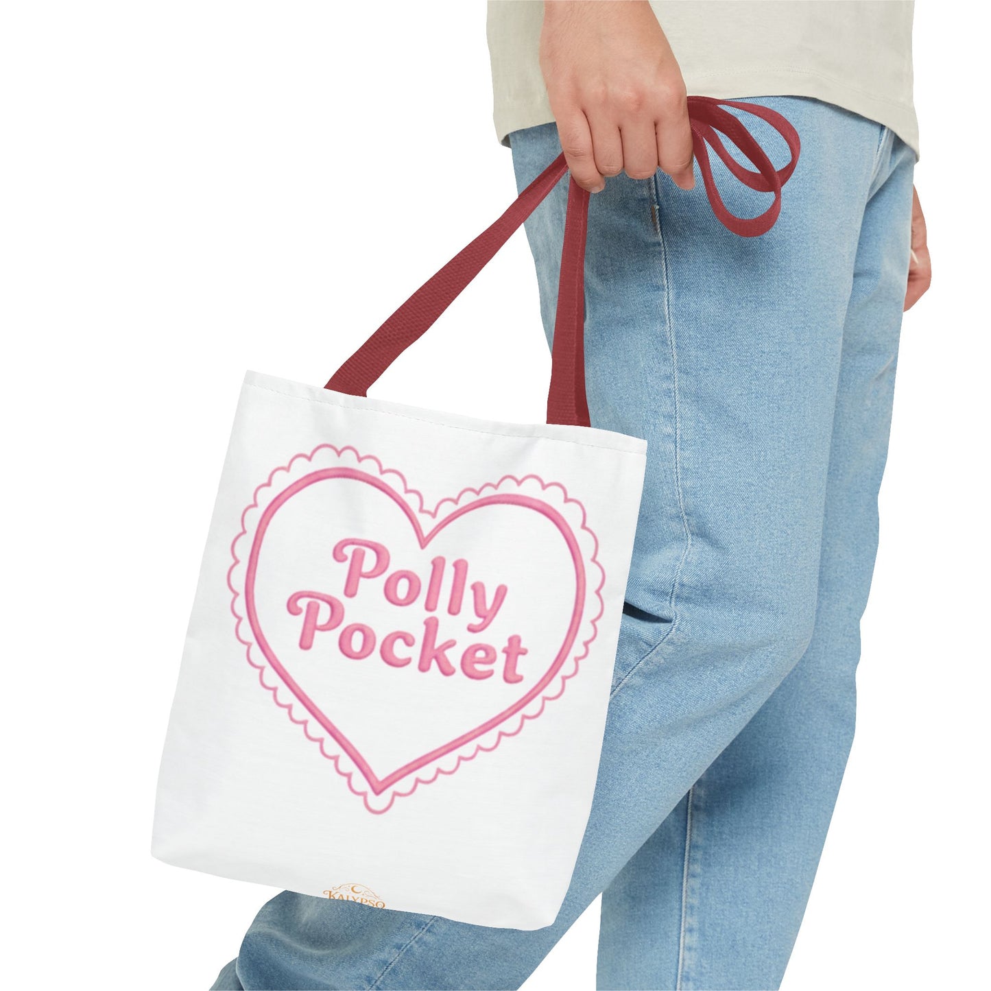 Polly Pocket Heart Tote Bag