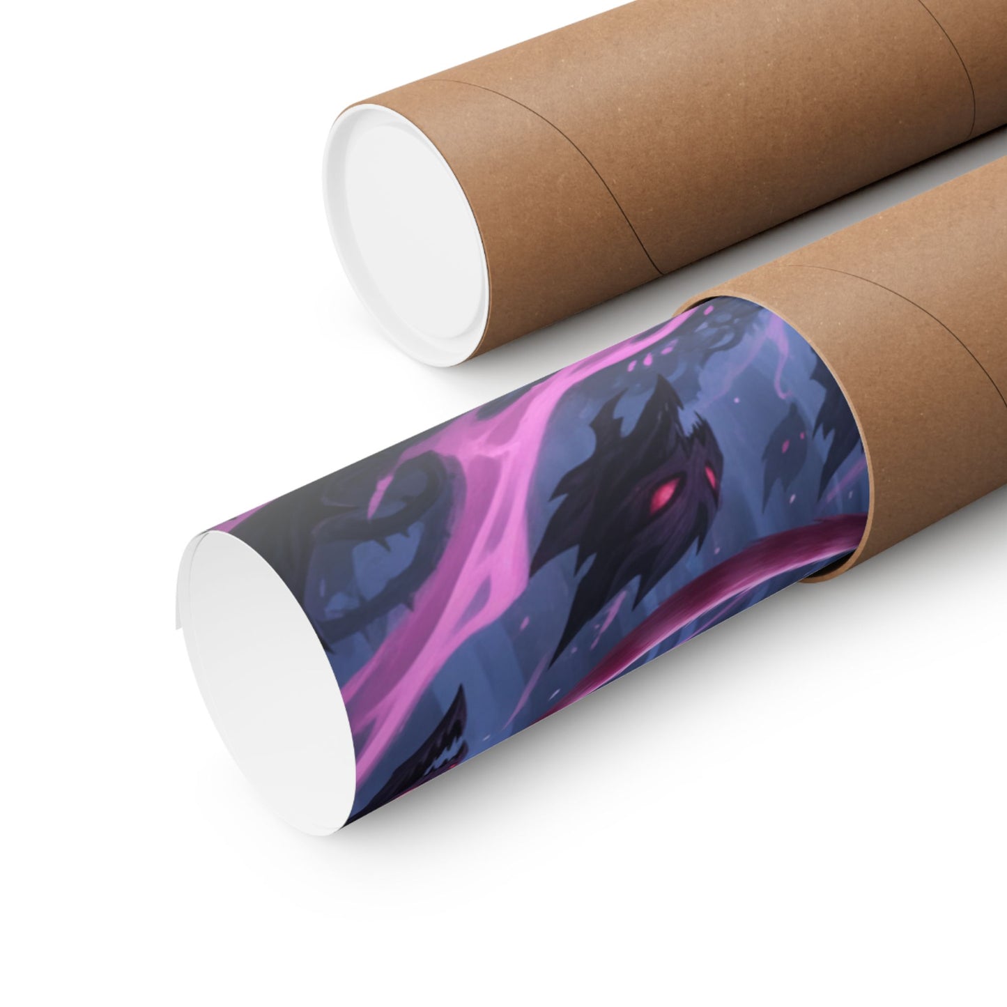 Fantasy Cat Sorceress Matte Poster