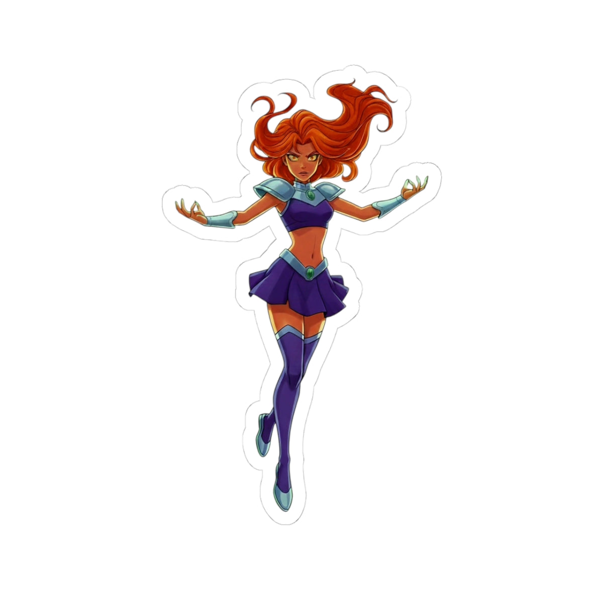 STARFIRE Kiss-Cut Sticker
