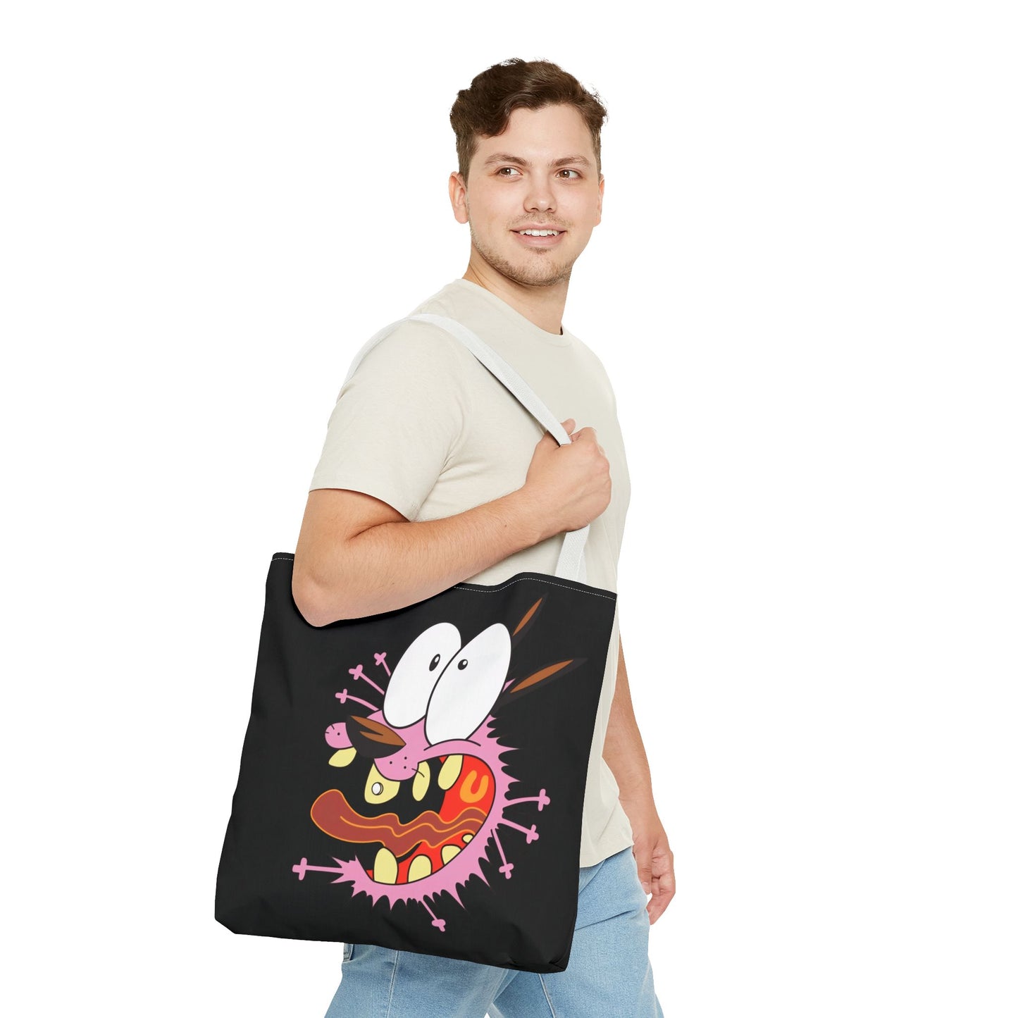 Courage The Cowardly Dog Tote