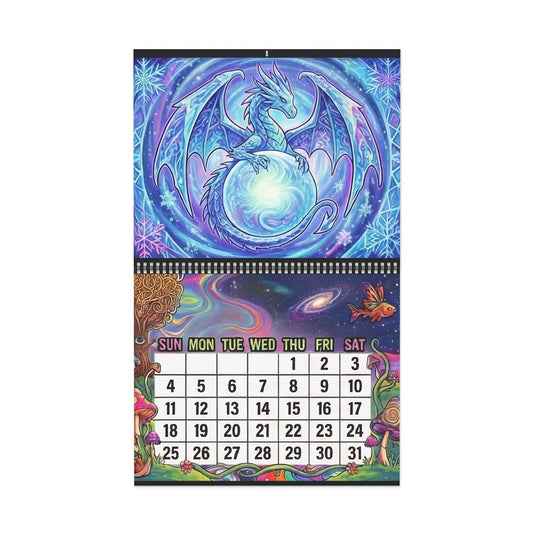 KalypsoArts Trippy 2026 Calendar
