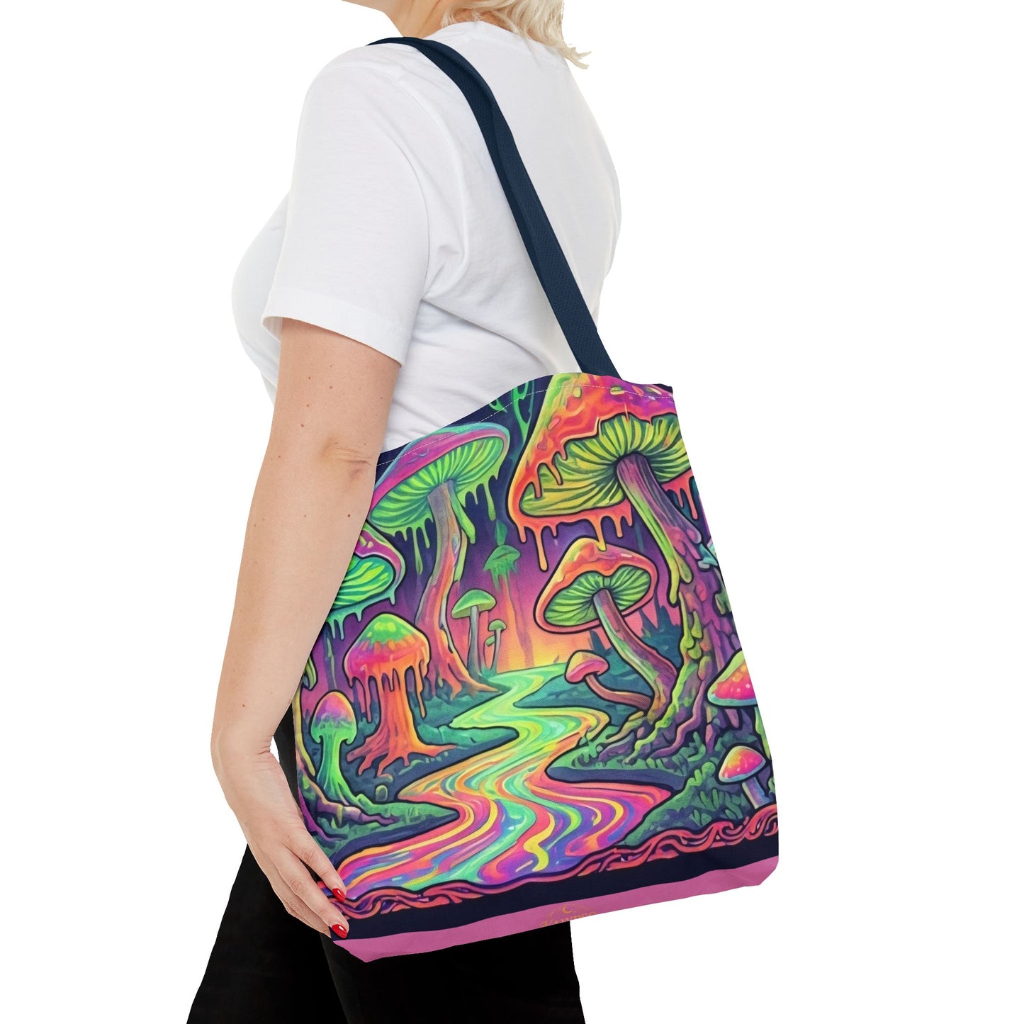 Trippy Mushroom Tote