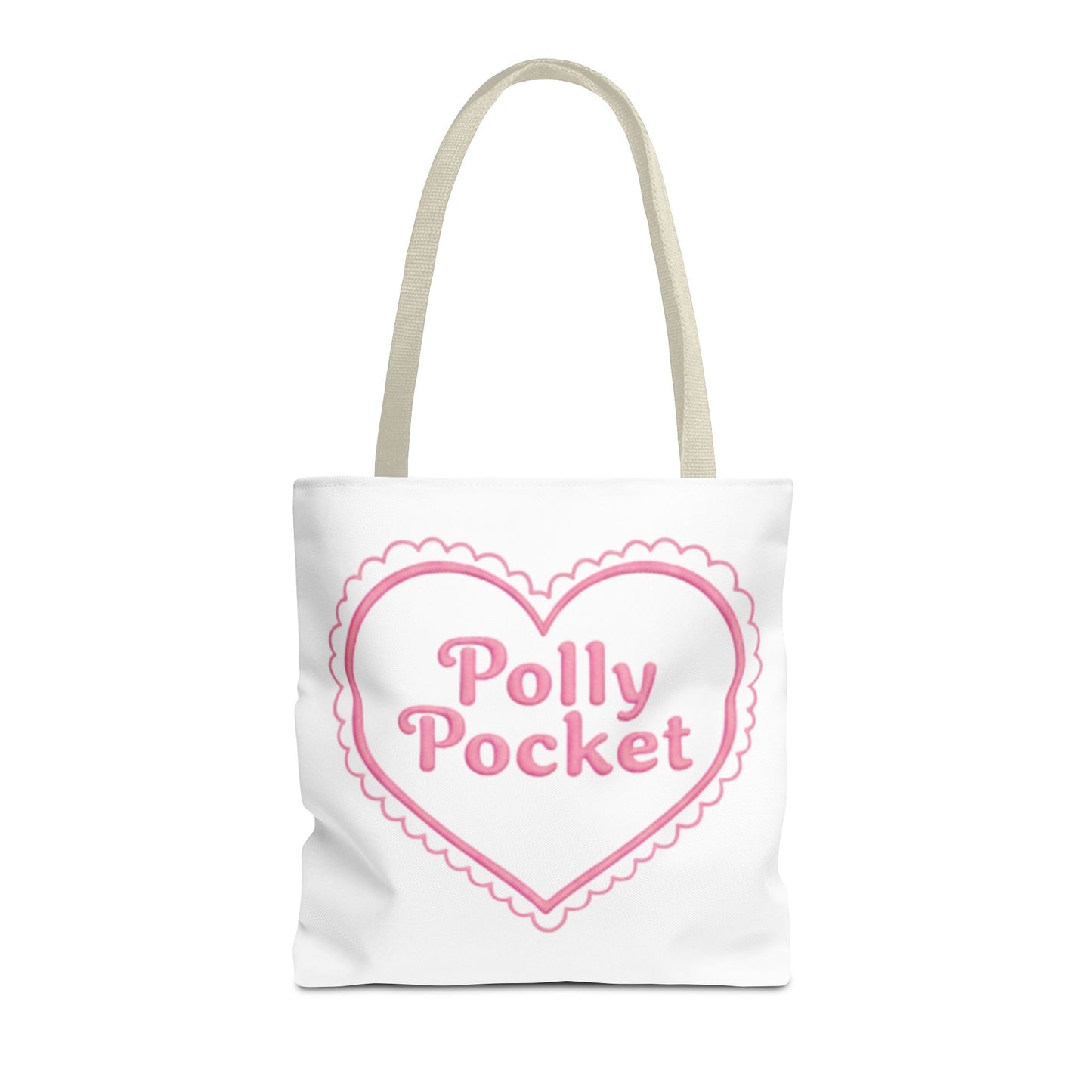 Polly Pocket Heart Tote Bag