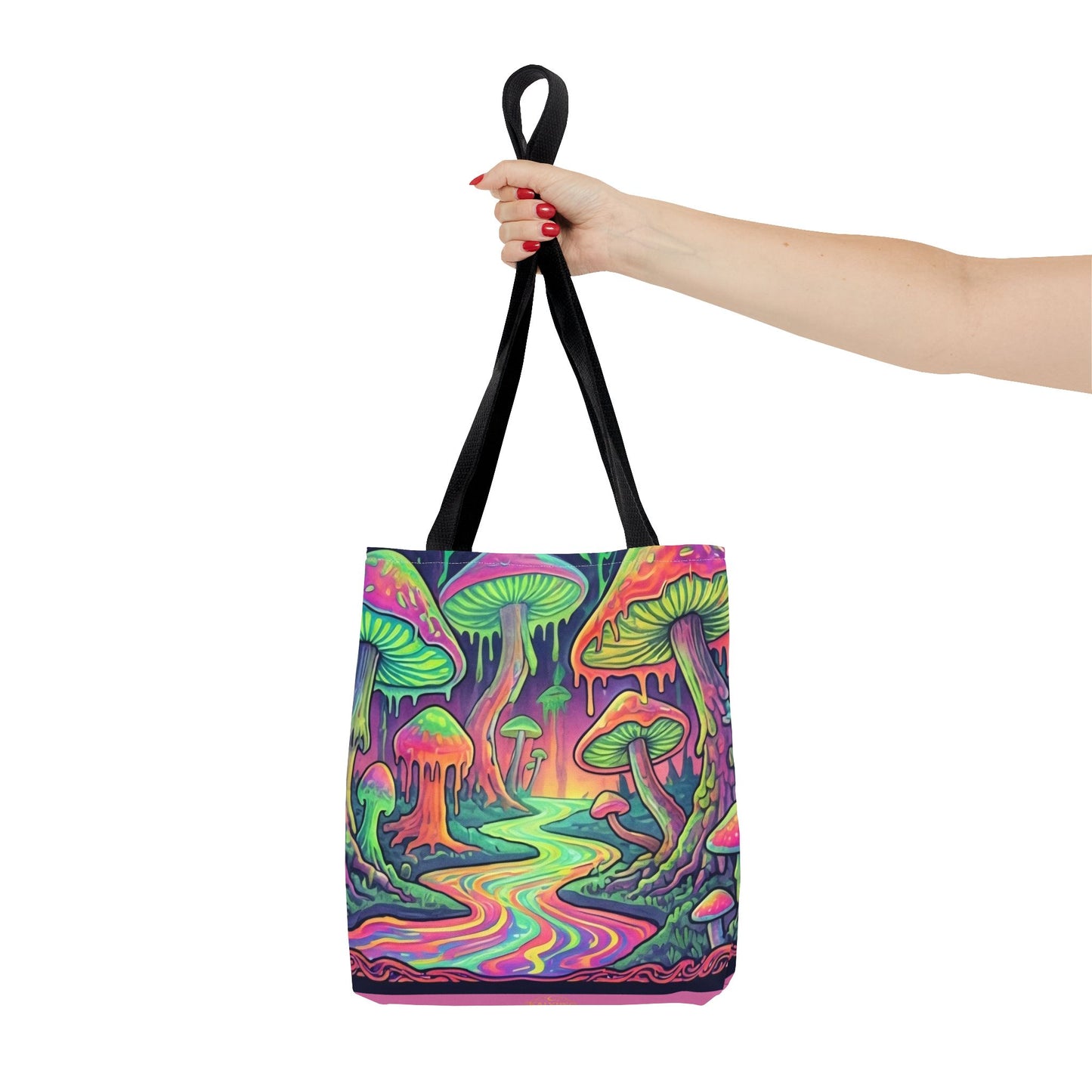 Trippy Mushroom Tote