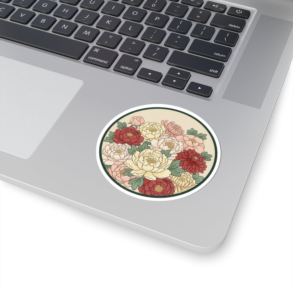 Vintage Floral Sticker
