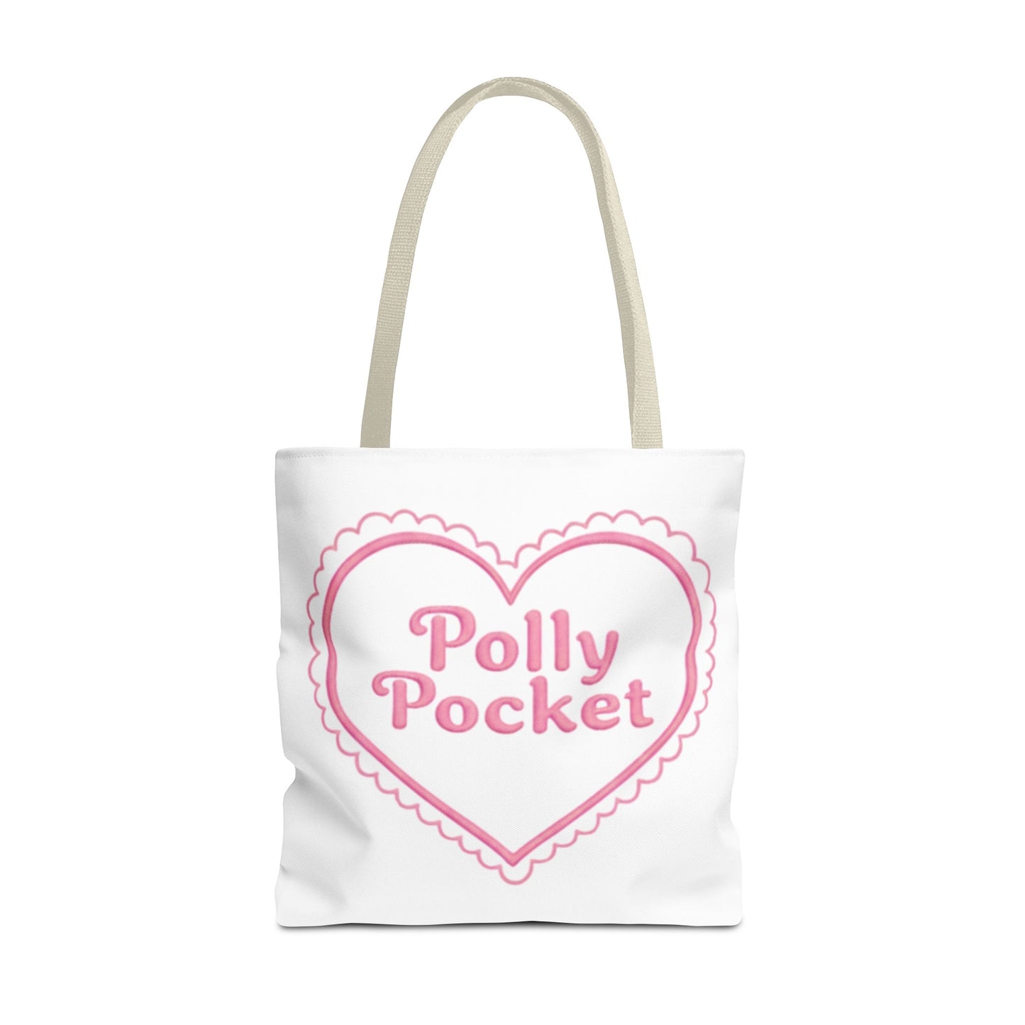 Polly Pocket Heart Tote Bag