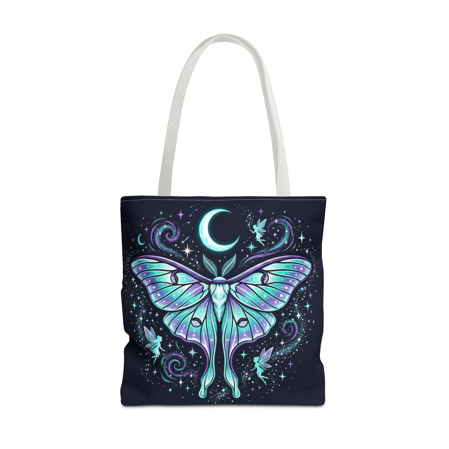 Celestial Luna Moth Tote Bag