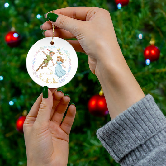 Peter & Wendy Ceramic Ornament