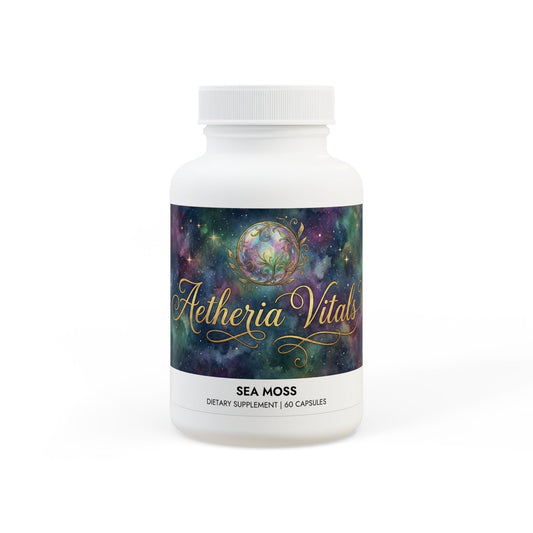 Aetheria Vitals Sea Moss Supplement (60 Capsules)