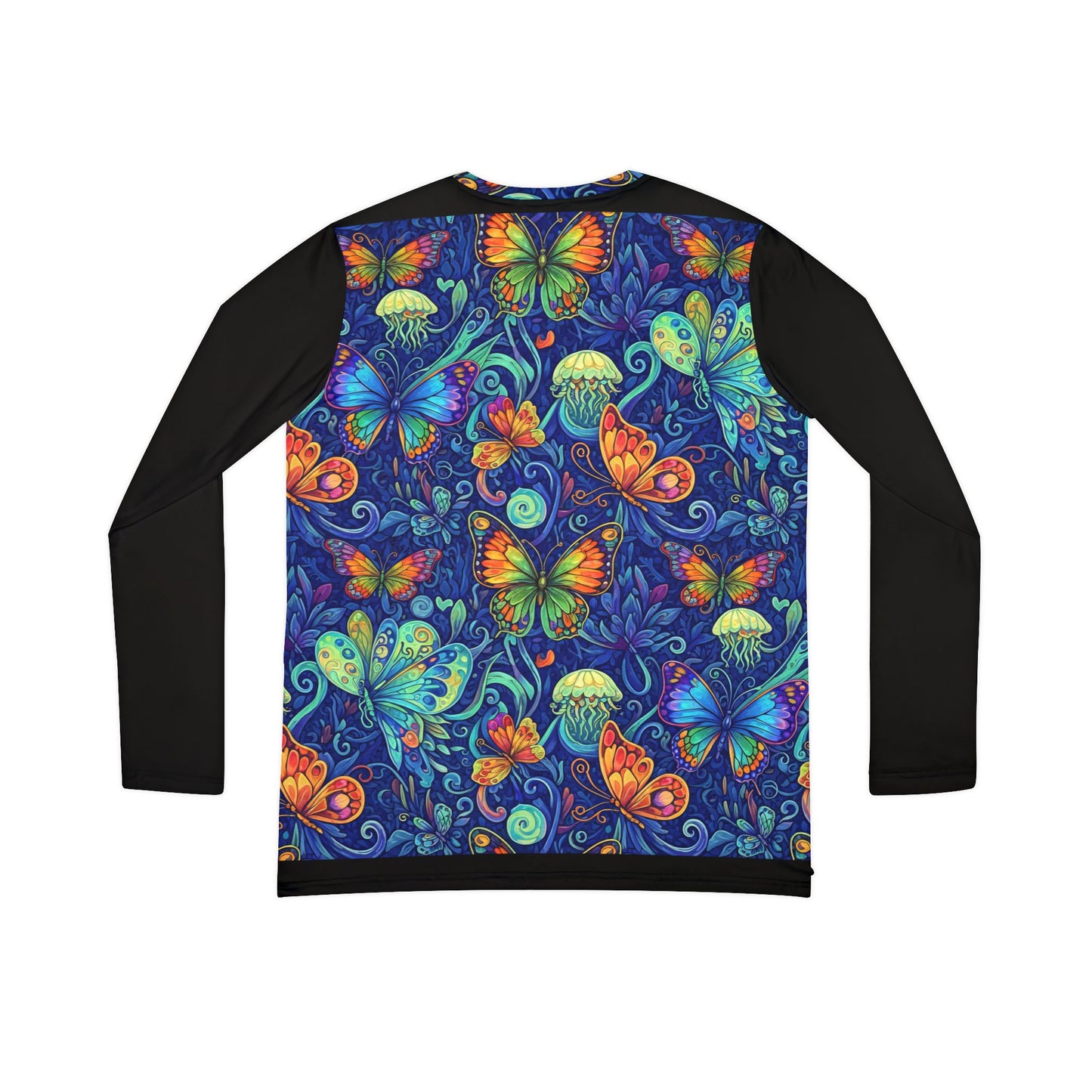 Mystic Metamorphosis Graphic Long Sleeve V-neck