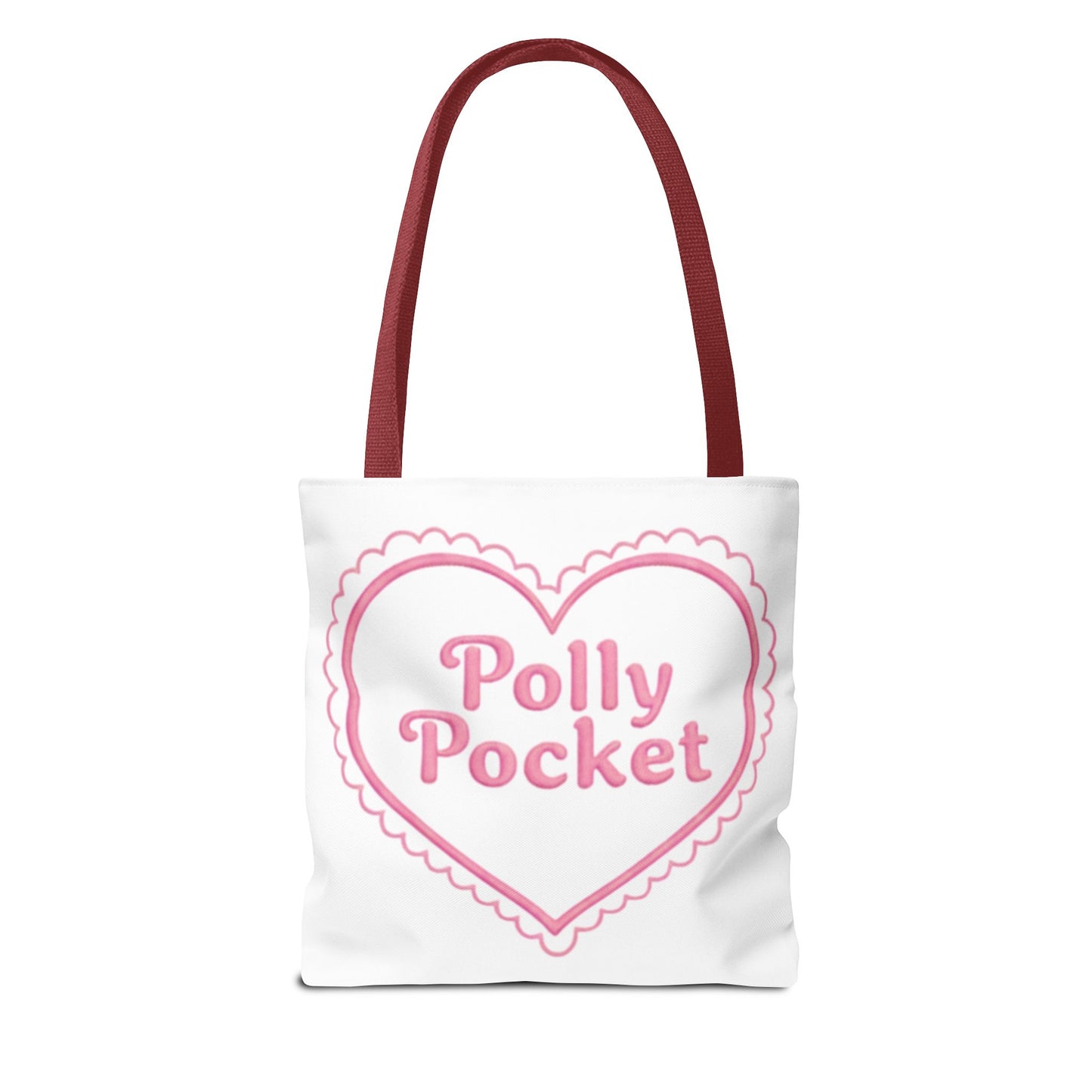 Polly Pocket Heart Tote Bag