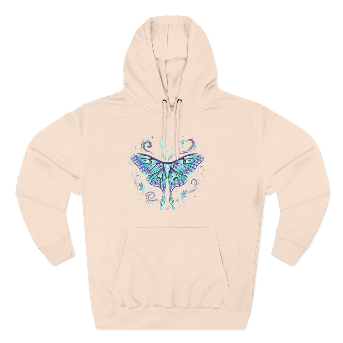 Celestial Luna Moth Hoodie