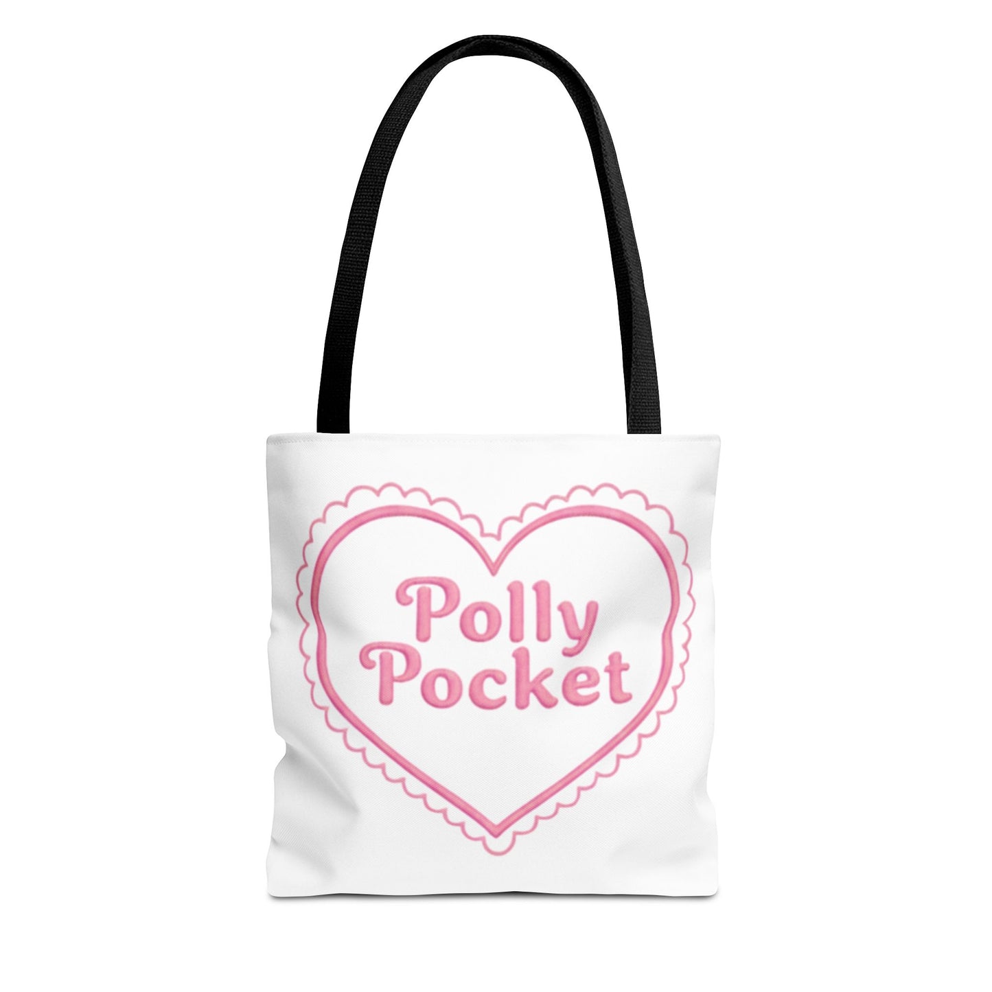 Polly Pocket Heart Tote Bag