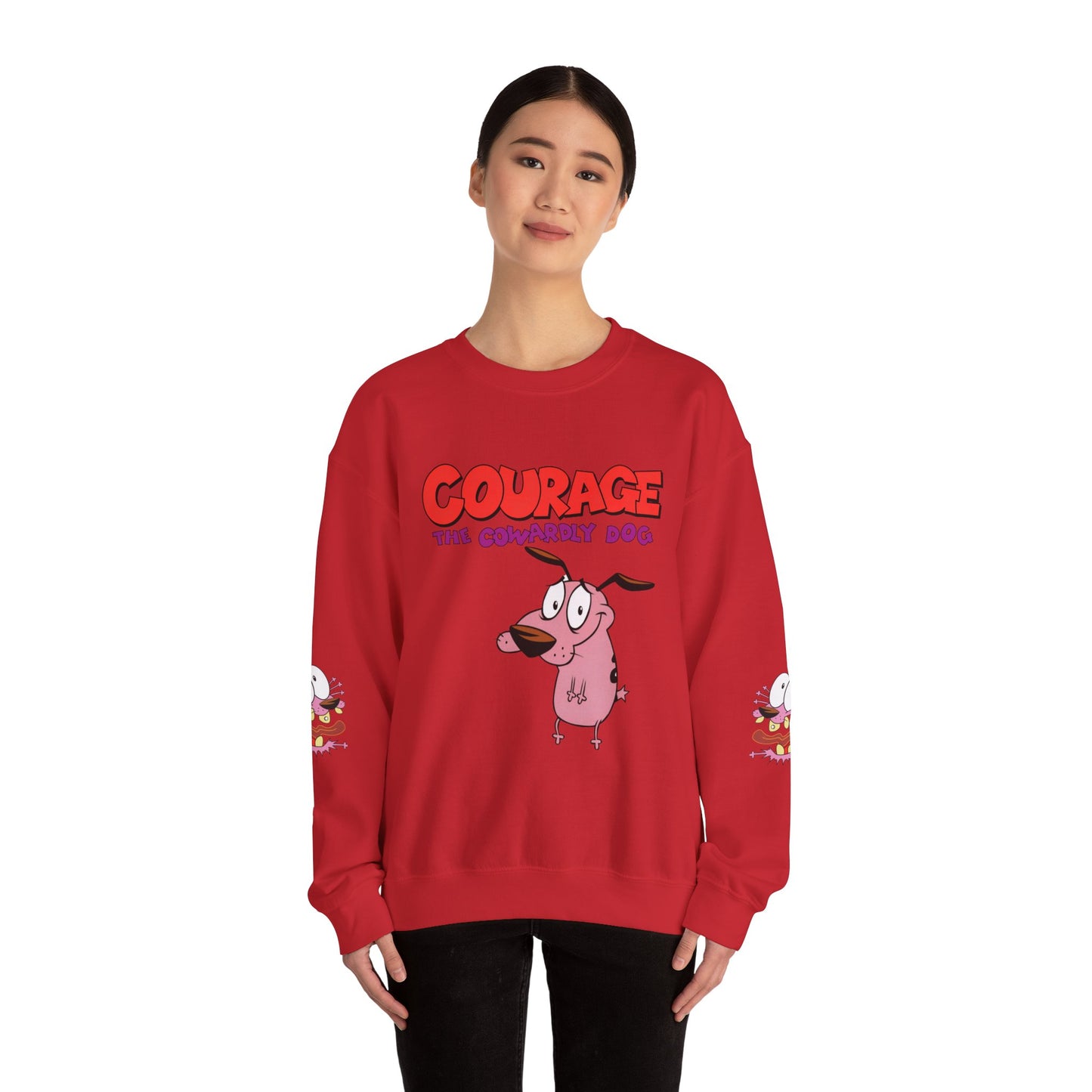 Courage The Cowardly Dog Pullover