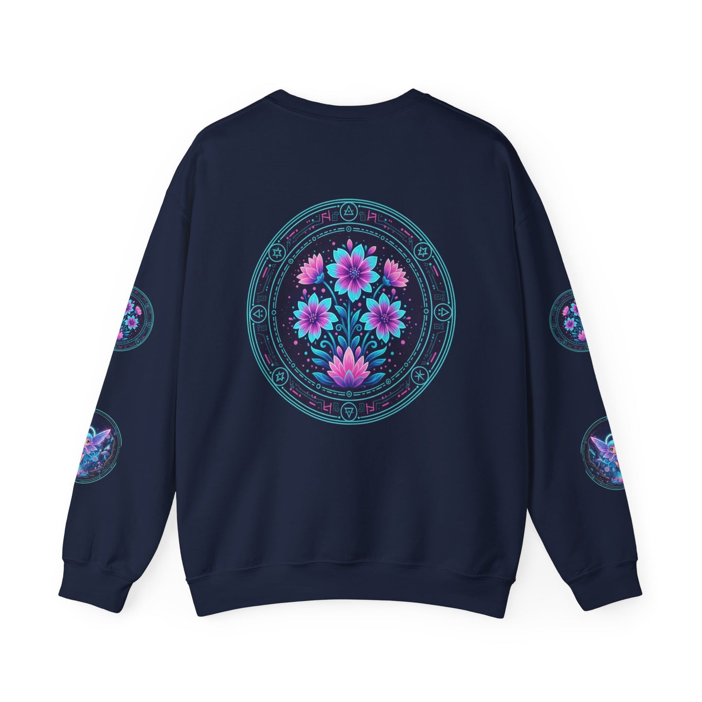 Mystical Fairy Sweatshirt - Unisex Heavy Blend™ Crewneck with Celestial Design