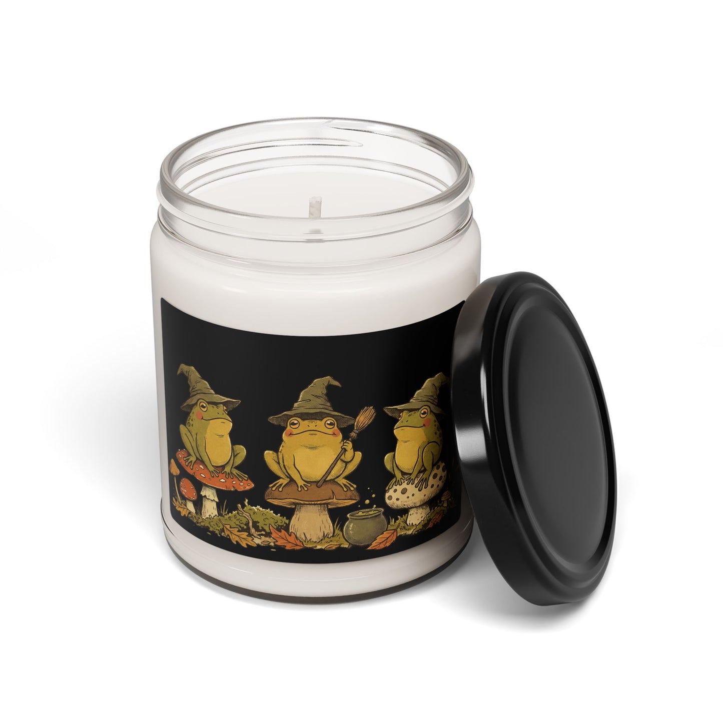 Witchy Frog Trio 9oz candle