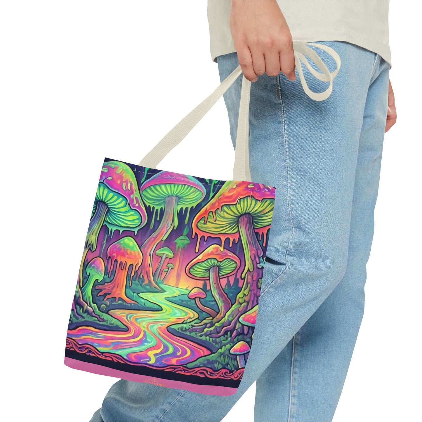 Trippy Mushroom Tote