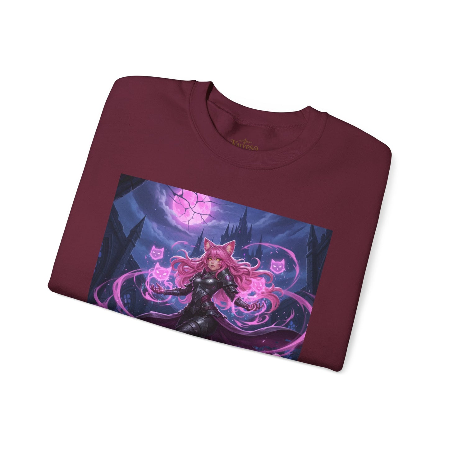 Fantasy Cat Crewneck Sweatshirt