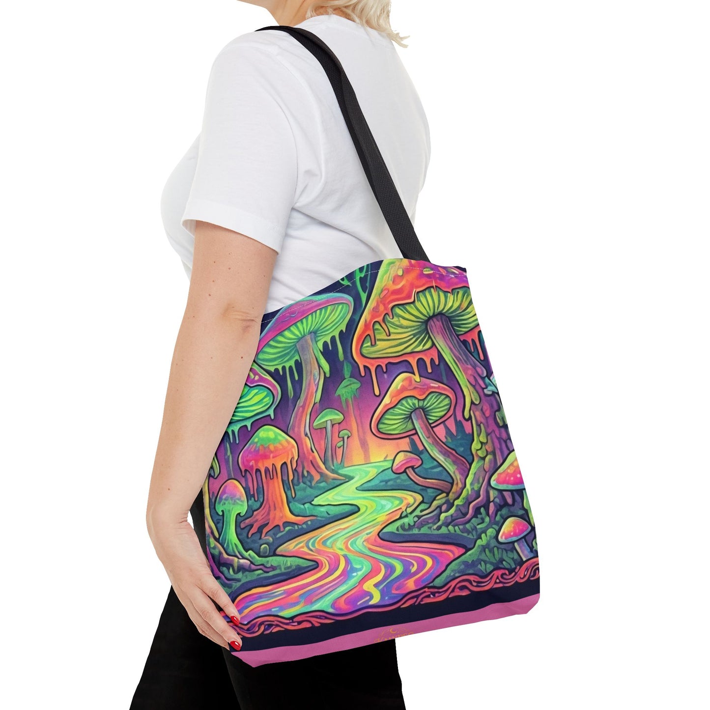 Trippy Mushroom Tote