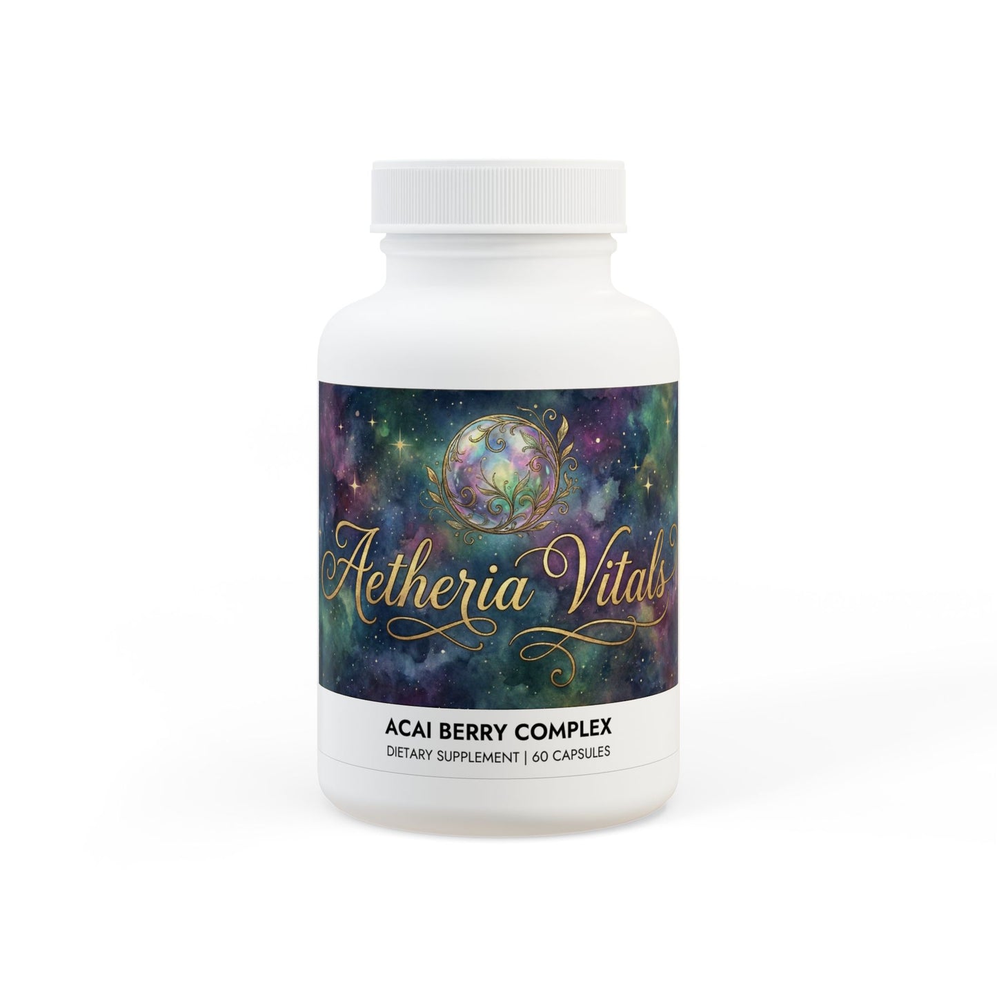 Aetheria Vitals Acai Berry Complex Supplement (60 Capsules)