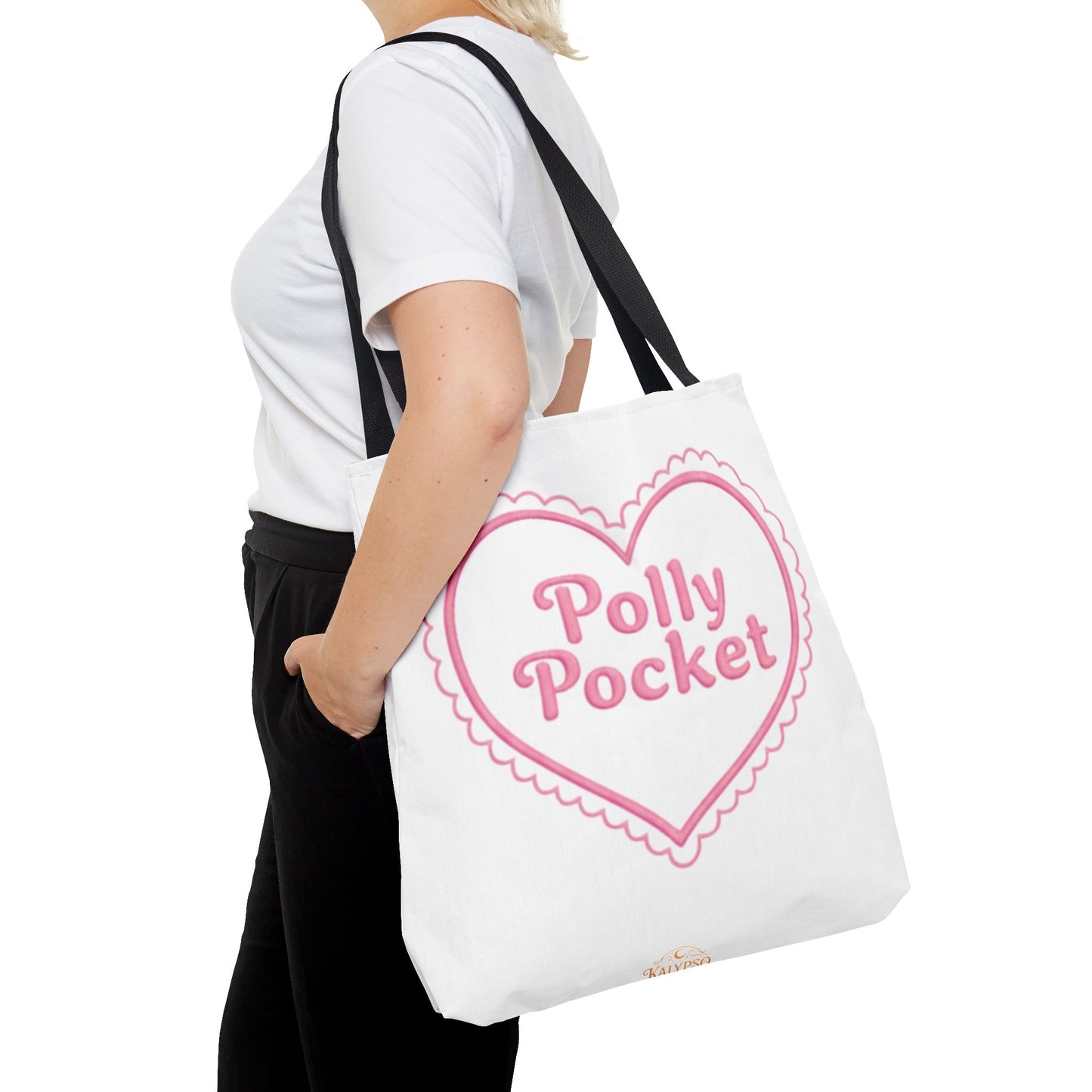 Polly Pocket Heart Tote Bag