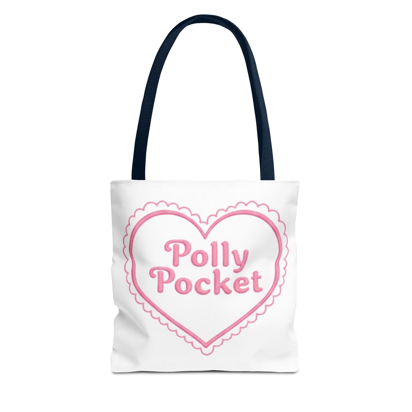 Polly Pocket Heart Tote Bag