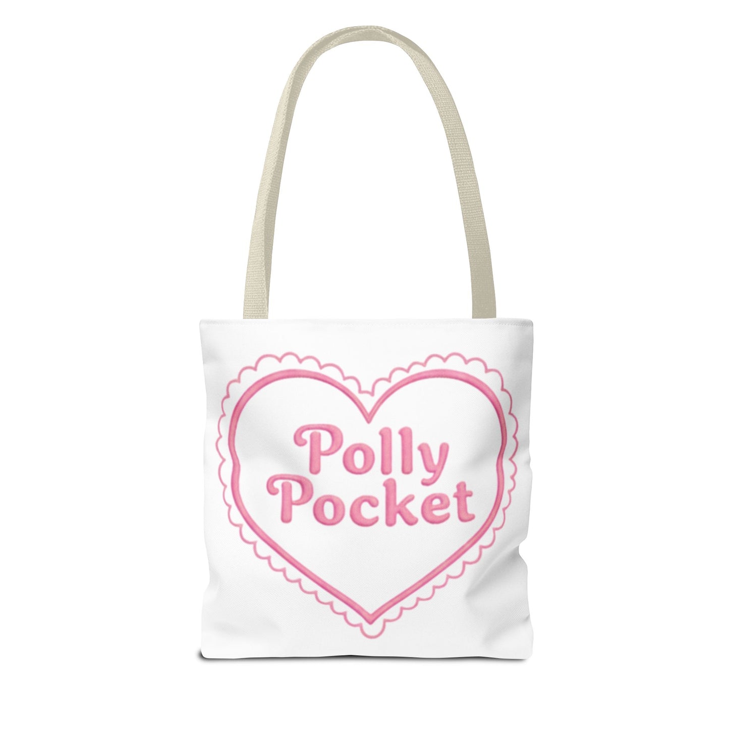 Polly Pocket Heart Tote Bag