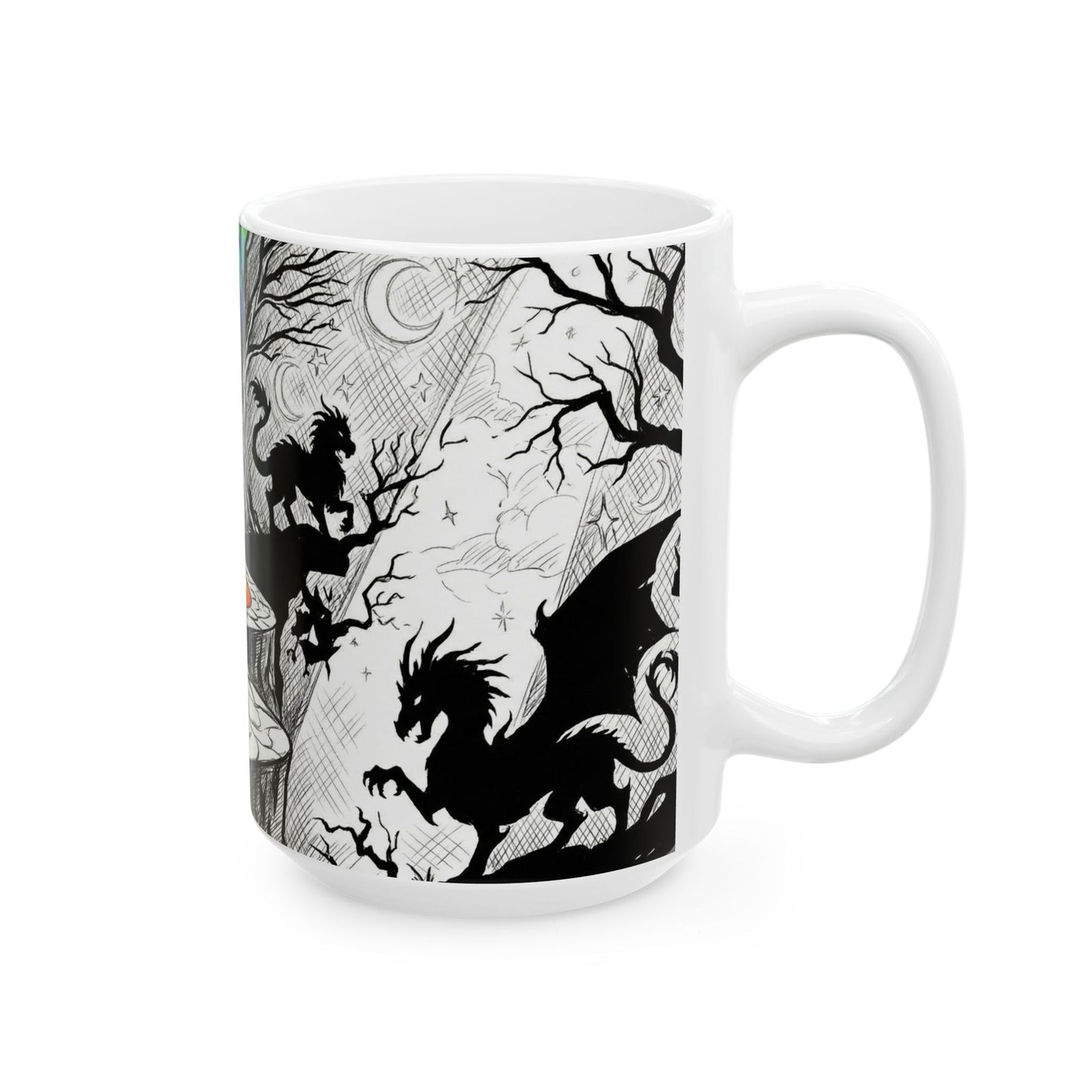Rainbow Realm Of Reverie Coffee Mug
