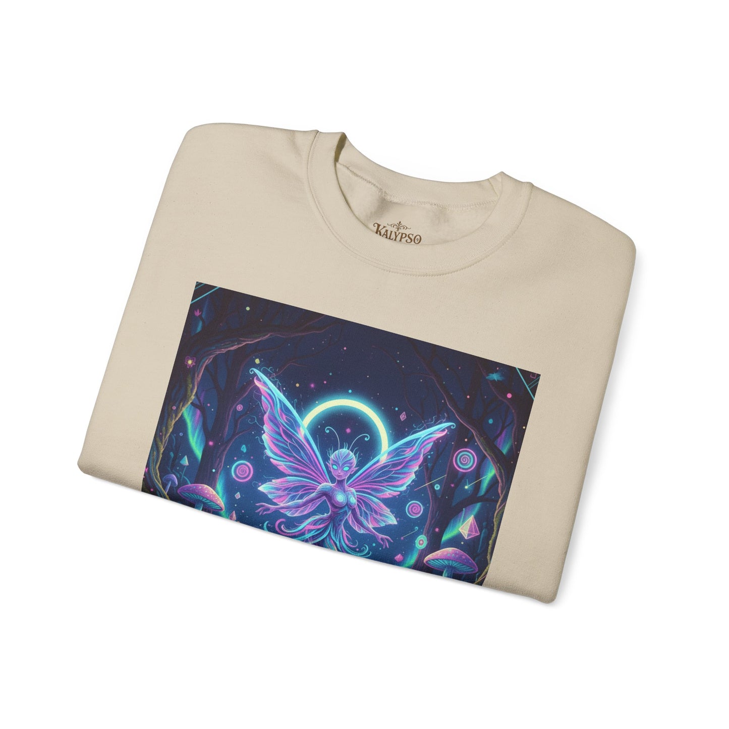 Mystical Fairy Sweatshirt - Unisex Heavy Blend™ Crewneck with Celestial Design