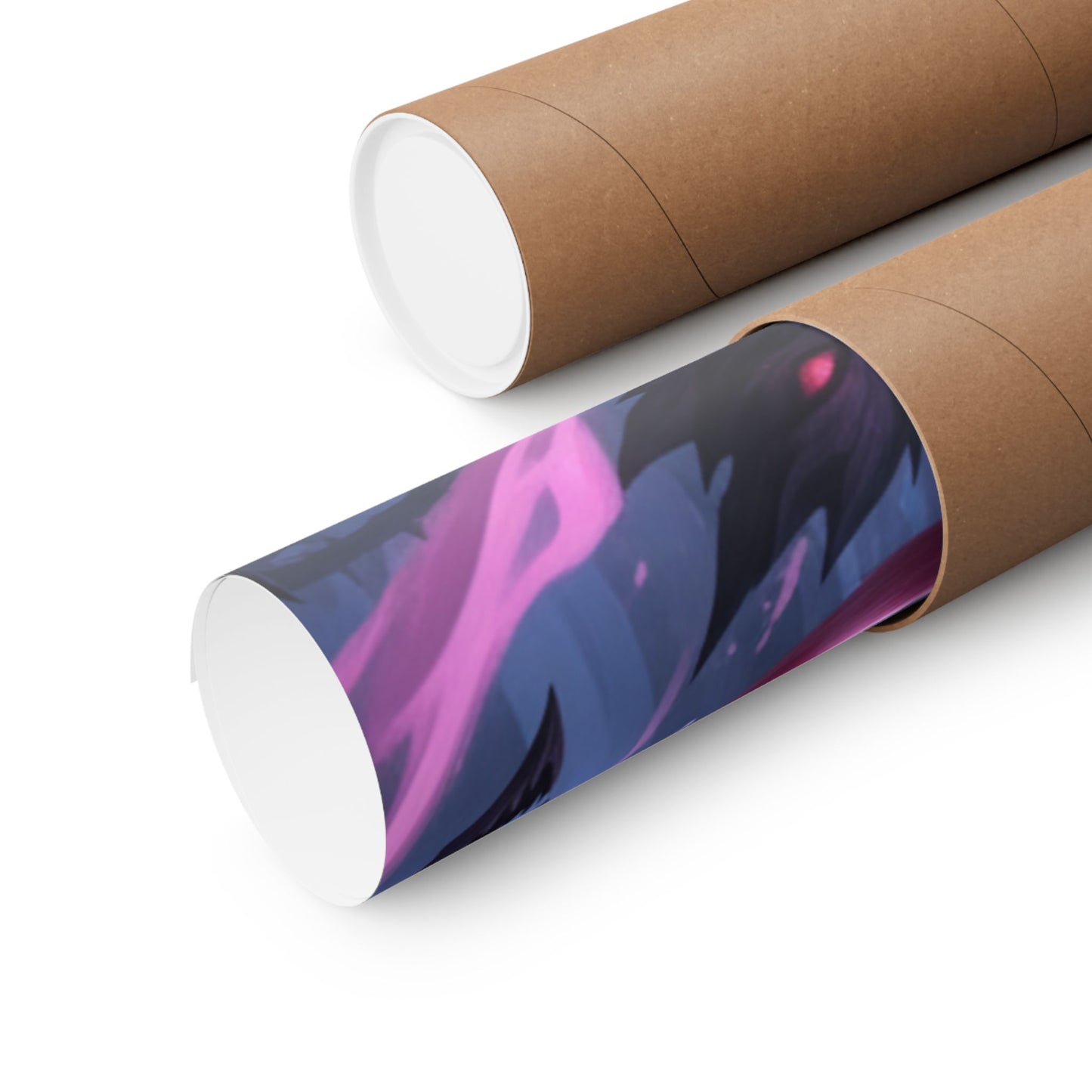 Fantasy Cat Sorceress Matte Poster