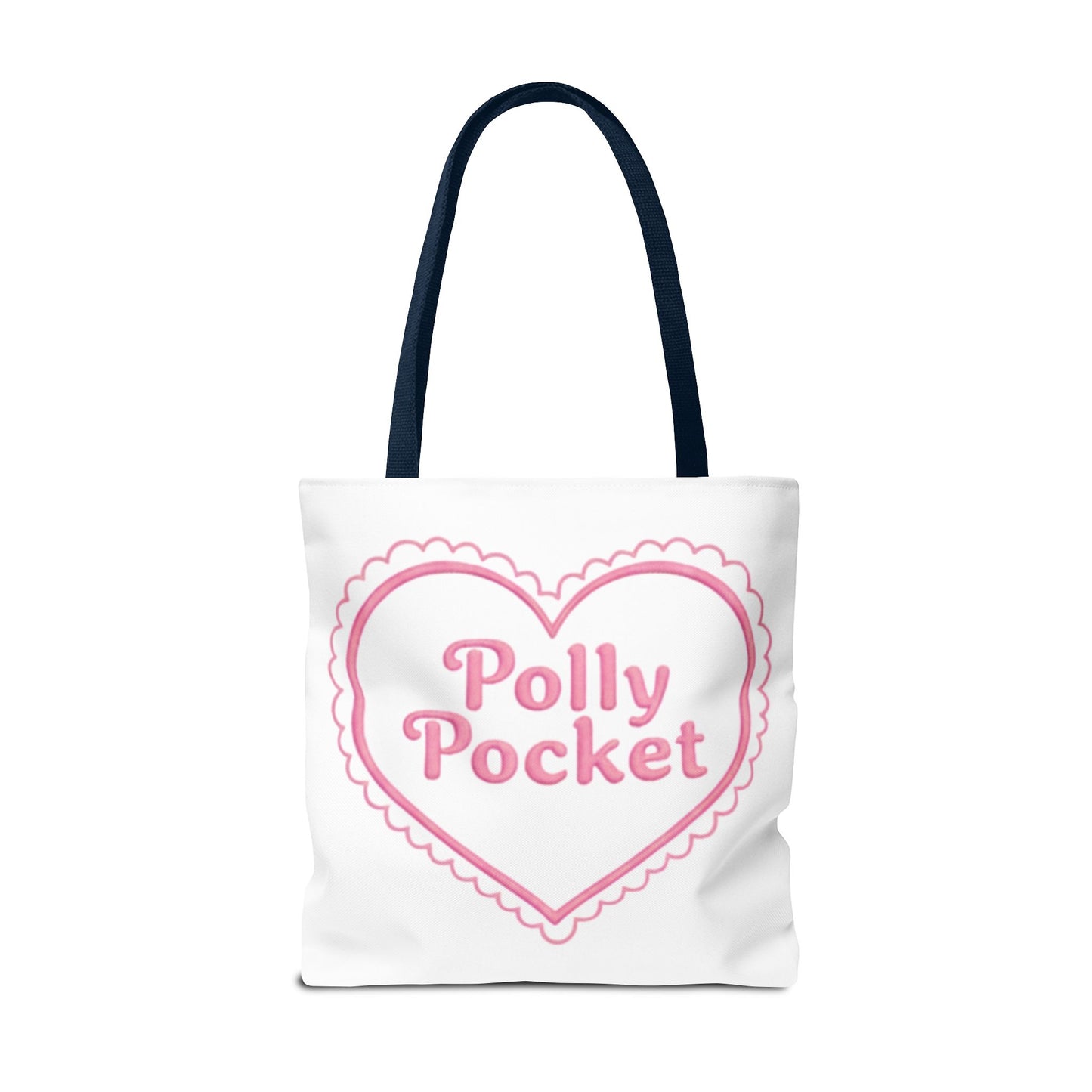 Polly Pocket Heart Tote Bag